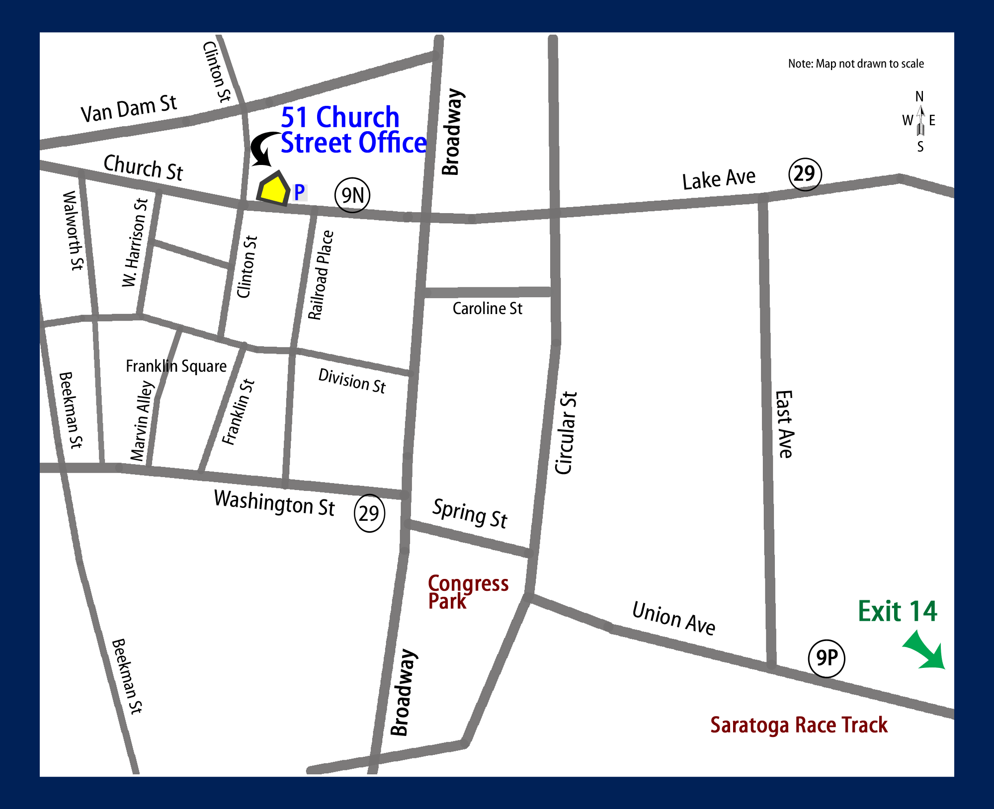SCST Church St. Map